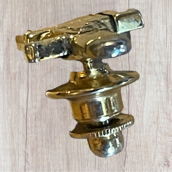 Vintage 10K Yellow Gold Men’s Tie Pin Tackle Clasp lighter/ Cigarette looks? - Picture 6 of 8